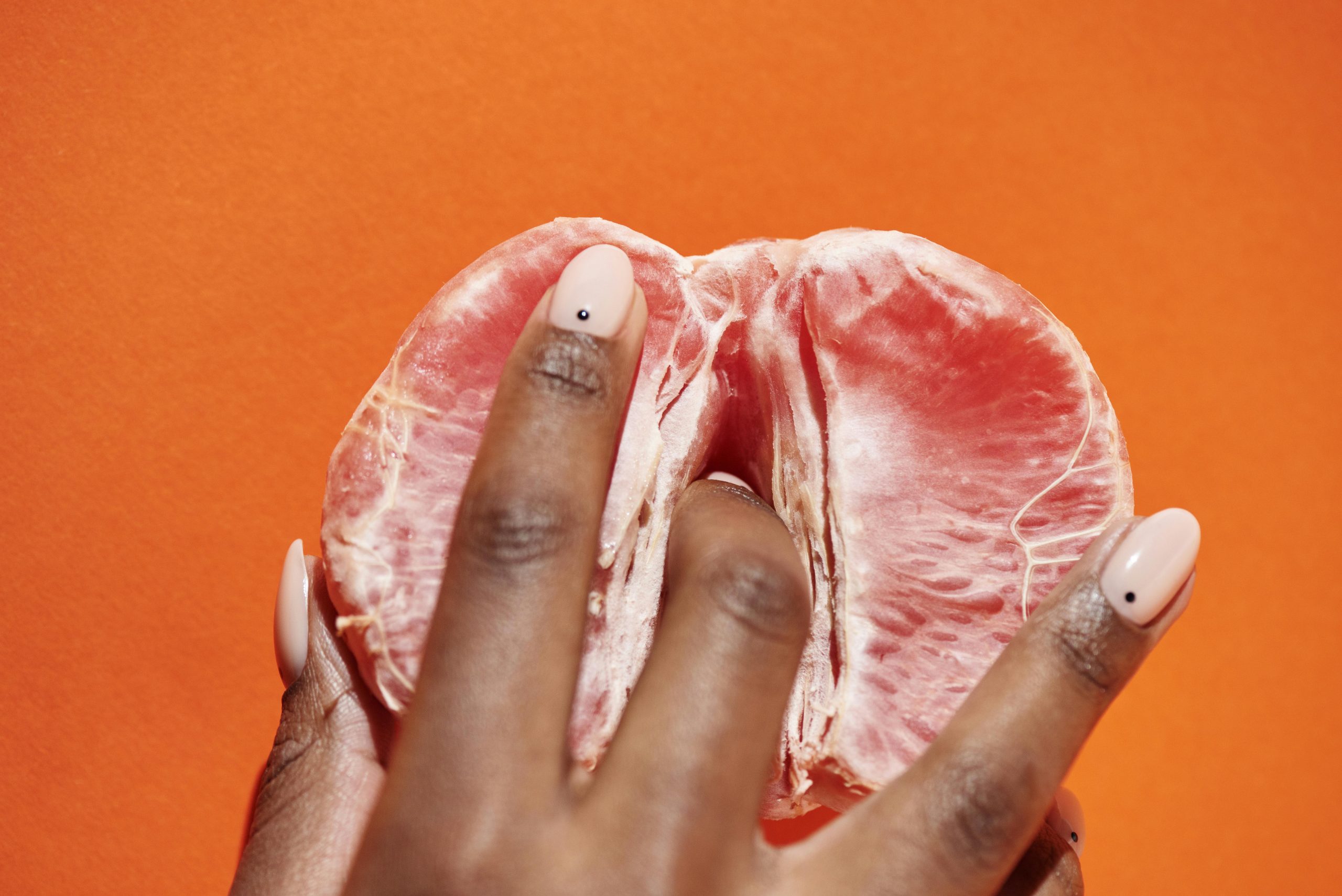 fingers in grapefruit masturbation may
