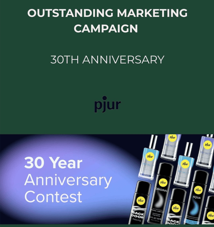 pjur 2026 O Awards